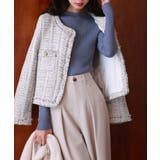 リブ編みプチハイネックニットプルオーバー | SAISON DE PAPILLON | 詳細画像49