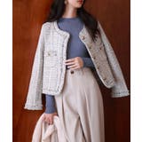 リブ編みプチハイネックニットプルオーバー | SAISON DE PAPILLON | 詳細画像50