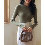 リブ編みプチハイネックニットプルオーバー | SAISON DE PAPILLON | 詳細画像51