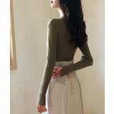 リブ編みプチハイネックニットプルオーバー | SAISON DE PAPILLON | 詳細画像52