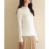 リブ編みプチハイネックニットプルオーバー | SAISON DE PAPILLON | 詳細画像66