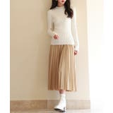 リブ編みプチハイネックニットプルオーバー | SAISON DE PAPILLON | 詳細画像67