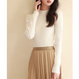 リブ編みプチハイネックニットプルオーバー | SAISON DE PAPILLON | 詳細画像74