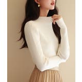 リブ編みプチハイネックニットプルオーバー | SAISON DE PAPILLON | 詳細画像80