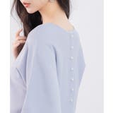 バックパールボタンニットプルオーバー | SAISON DE PAPILLON | 詳細画像13