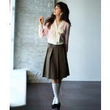 フロントリボンギンガムチェックニットプルオーバー | SAISON DE PAPILLON | 詳細画像16