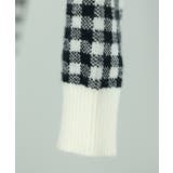 フロントリボンギンガムチェックニットプルオーバー | SAISON DE PAPILLON | 詳細画像42