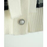 フロントリボンギンガムチェックニットプルオーバー | SAISON DE PAPILLON | 詳細画像43