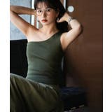 ワンショルダーニットタンクトップ | SAISON DE PAPILLON  | 詳細画像24 