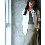 ワンショルダーニットタンクトップ | SAISON DE PAPILLON  | 詳細画像26 