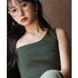 ワンショルダーニットタンクトップ | SAISON DE PAPILLON  | 詳細画像27 