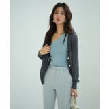 ワンショルダーニットタンクトップ | SAISON DE PAPILLON  | 詳細画像42 