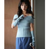 2wayオフショルダーニットプルオーバー | SAISON DE PAPILLON | 詳細画像9