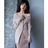 オフショルダーリブニットプルオーバー | SAISON DE PAPILLON  | 詳細画像24 