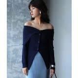 オフショルダーリブニットプルオーバー | SAISON DE PAPILLON  | 詳細画像28 