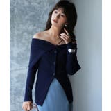 オフショルダーリブニットプルオーバー | SAISON DE PAPILLON  | 詳細画像34 