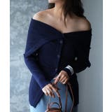 オフショルダーリブニットプルオーバー | SAISON DE PAPILLON  | 詳細画像39 