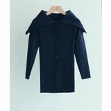 オフショルダーリブニットプルオーバー | SAISON DE PAPILLON  | 詳細画像44 