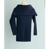 オフショルダーリブニットプルオーバー | SAISON DE PAPILLON  | 詳細画像45 