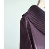 オフショルダー膝丈ニットワンピース | SAISON DE PAPILLON  | 詳細画像48 