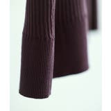 オフショルダー膝丈ニットワンピース | SAISON DE PAPILLON  | 詳細画像51 