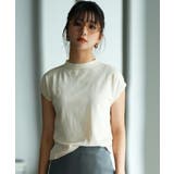 【接触冷感】ベーシックフレンチスリーブサマーニット | SAISON DE PAPILLON | 詳細画像13