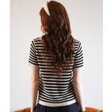 クープネックボーダーサマーニット | SAISON DE PAPILLON  | 詳細画像21 