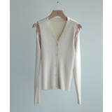 配色オープンショルダーニットプルオーバー | SAISON DE PAPILLON  | 詳細画像28 