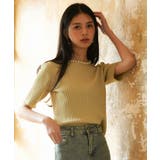 パールネック付きショート丈サマーニット | SAISON DE PAPILLON | 詳細画像26