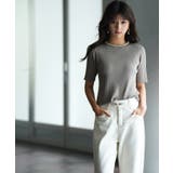 パールネック付きショート丈サマーニット | SAISON DE PAPILLON | 詳細画像31