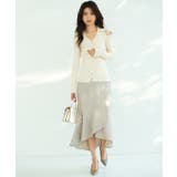 オープンショルダーVネックニットプルオーバー | SAISON DE PAPILLON | 詳細画像16