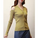 オープンショルダーVネックニットプルオーバー | SAISON DE PAPILLON | 詳細画像25