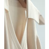 オープンショルダーVネックニットプルオーバー | SAISON DE PAPILLON | 詳細画像35