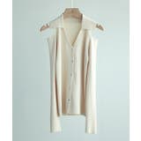 オープンショルダーVネックニットプルオーバー | SAISON DE PAPILLON | 詳細画像40