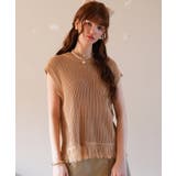 透かし編みフリンジデザインサマーニット | SAISON DE PAPILLON | 詳細画像13