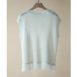 透かし編みフリンジデザインサマーニット | SAISON DE PAPILLON | 詳細画像48