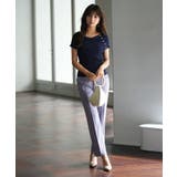 ケープ風2way半袖サマーニット | SAISON DE PAPILLON | 詳細画像5