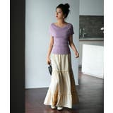 ケープ風2way半袖サマーニット | SAISON DE PAPILLON | 詳細画像11