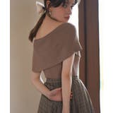 ケープ風2way半袖サマーニット | SAISON DE PAPILLON | 詳細画像19