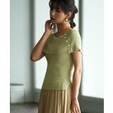 ケープ風2way半袖サマーニット | SAISON DE PAPILLON | 詳細画像34