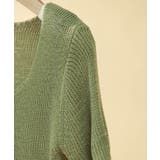 リブ切り替えショート丈半袖ニット | SAISON DE PAPILLON  | 詳細画像44 