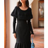 ファー付きケープライクニットプルオーバー | SAISON DE PAPILLON  | 詳細画像13 