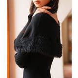 ファー付きケープライクニットプルオーバー | SAISON DE PAPILLON  | 詳細画像16 