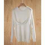 ショルダースリットニットプルオーバー | SAISON DE PAPILLON  | 詳細画像17 