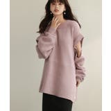 2wayチュニック丈ニットプルオーバー | SAISON DE PAPILLON  | 詳細画像11 