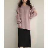 2wayチュニック丈ニットプルオーバー | SAISON DE PAPILLON  | 詳細画像13 