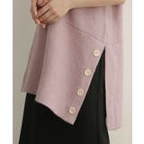 2wayチュニック丈ニットプルオーバー | SAISON DE PAPILLON  | 詳細画像17 