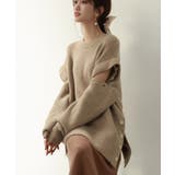 2wayチュニック丈ニットプルオーバー | SAISON DE PAPILLON  | 詳細画像19 