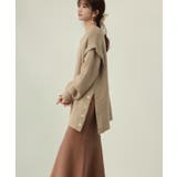 2wayチュニック丈ニットプルオーバー | SAISON DE PAPILLON  | 詳細画像27 