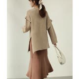 2wayチュニック丈ニットプルオーバー | SAISON DE PAPILLON  | 詳細画像28 